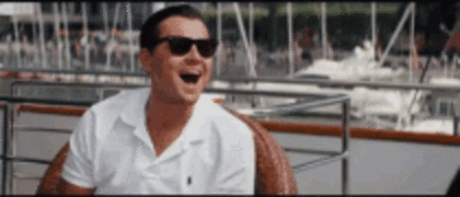 Caprio laughing
